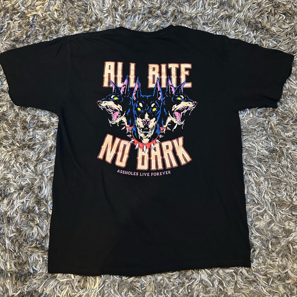 ALF All Bite No Bark Black Shirt